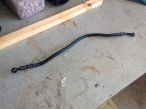 2002 BMW F650gs rear brake line